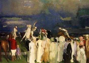 George Bellows : Polo Crowd